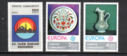 Turquía  1976  .-   Y&T  Nº   2154-2155/2156   ** - Nuevos