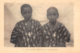 ETHIOPIE- DEUX PETITES FILLES ABYSSINE EN ROBE DE FRANCE - Ethiopia