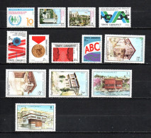 Turquía  1978  .-   Y&T  Nº   2230-2231/2232-2233/2234-2235/2237-2238/2242   ** - Unused Stamps