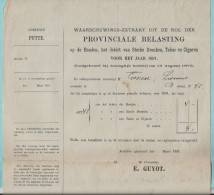 PUTTE 1891 - Hondenbelasting - 1800 – 1899