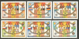 570 Lesotho Football Soccer World Cup Finals 1934-78 MNH ** Neuf SC (LES-48) - Sonstige & Ohne Zuordnung