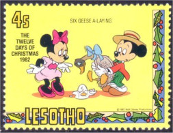 570 Lesotho Noel Christmas Minnie Mickey MNH ** Neuf SC (LES-46c) - Disney