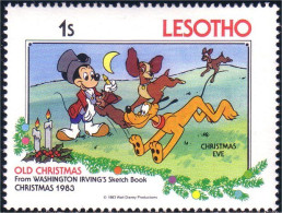 570 Lesotho Noel Christmas Candle Bougie MNH ** Neuf SC (LES-29c) - Disney