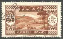 566 Liban 1930 50c Brun Bickfaya (LBN-101) - Liban