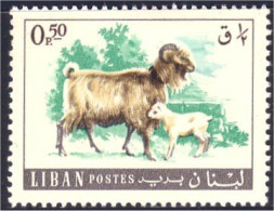566 Liban Goat Kid Chevre Chevreau MH * Neuf (LBN-73) - Fattoria