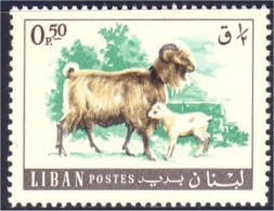 566 Liban Goat Kid Chevre Chevreau MH * Neuf (LBN-73) - Hoftiere