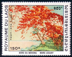 560 Laos Tableau Arbre Tree Painting MNH ** Neuf SC (LAO-134) - Laos