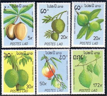 560 Laos Fruits Nuts Noix Nutzen Fruchte MNH ** Neuf SC (LAO-56a) - Laos