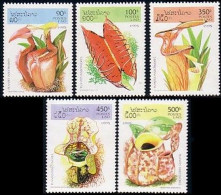 560 Laos Plantes Carnivores MNH ** Neuf SC (LAO-7) - Laos