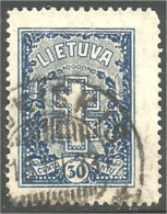 576 Lithuania Lietuva 1927 Croix Double Cross (LIT-27) - Lituanie