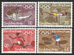 574 Liechtenstein Olympic Munich 1972 Disc Discus Gymnastique Gymnastic Saut Jump MNH ** Neuf SC (LIE-73c) - Gymnastique