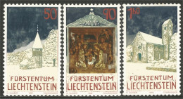 574 Liechtenstein Eglises Churches Christmas Noel MNH ** Neuf SC (LIE-52) - Iglesias Y Catedrales