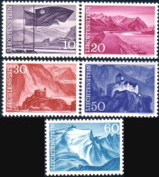 574 Liechtenstein Churches Castles Eglises Chateaux MNH ** Neuf SC (LIE-28) - Iglesias Y Catedrales