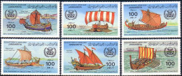 573 Libye Bateaux Ships Voiliers MNH ** Neuf SC (LBY-302a) - Libia