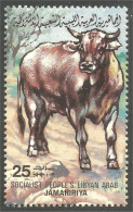 573 Libye Bull Taureau MNH ** Neuf SC (LBY-42b) - Vacas