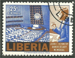 572 Liberia Kennedy United Nations Unies (LBA-243) - Kennedy (John F.)