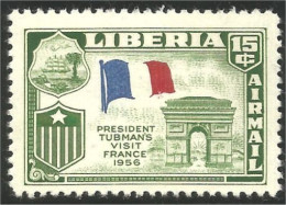 572 Liberia French Flag Drapeau Français MH * Neuf (LBA-226) - Francobolli