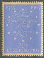 584 Luxembourg Conseil Council Droits Homme 12 Etoiles Stars MNH ** Neuf SC (LUX-136b) - Altri & Non Classificati