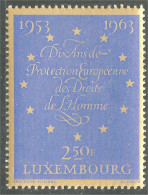 584 Luxembourg Conseil Council Human Rights 12 Etoiles Stars MNH ** Neuf SC (LUX-136a) - Neufs
