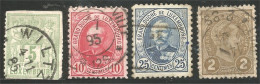 584 Luxembourg 1882-1895- Industrie Commerce Grand Duc Adolphe (LUX-111) - Otros & Sin Clasificación