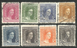 584 Luxembourg 1914 Grande Duchesse Marie Adelaide 10c - 50c (LUX-113) - 1914-24 Marie-Adélaïde