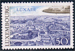 584 Luxembourg Avion Luxair Airplane MNH ** Neuf SC (LUX-69a) - Neufs