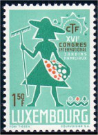 584 Luxembourg Home Gardeners Jardiniers Culture MNH ** Neuf SC (LUX-64c) - Altri & Non Classificati