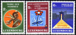 584 Luxembourg Millet Mil Alimentation Food Lungs Poumons Tuberculose Tuberculosis MNH ** Neuf SC (LUX-32) - Médecine