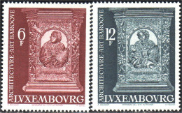 584 Luxembourg Eglises St Grégoire St Augustine Churches MNH ** Neuf SC (LUX-22) - Klöster