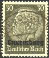 584 Luxembourg Occupation 194030pf Olive (LUX-2) - Occupation