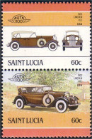 580 Saint Lucia Lincoln KB 1932 MNH ** Neuf SC (LUC-21a) - St.Lucia (1979-...)