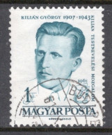 Hungary 1961  Single Stamp Celebrating  Founding Of The Gyorgy-Kilian Sport Association In Fine Used - Usado