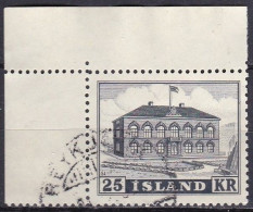 IS054 – ISLANDE – ICELAND – 1952 – PARLIAMENT BUILDING – Y&T # 238 - USED 20 € - Usati