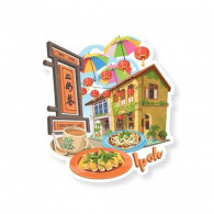 Malaysia Ipoh Shaped Postcard MINT Food - Malesia