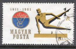 Hungary 1961  Single Stamp Celebrating The 50th Anniversary Of The Steel Workers Sports Club In Fine Used - Used Stamps