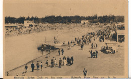 HOFSTADE BADEN   ZICHT OP HET MEER            2 SCANS - Zemst