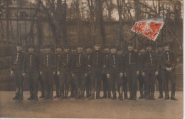 SAINT CLOUD - Des Militaires Qui Posent En 1913 ( Carte Photo ) - Saint Cloud