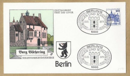 DE.- ERSTTAGSBRIEF. ROLLENMARKENDAUERSERIE. BURGEN UND SCHLOSSER. ERSTAUSGABETAG 11.01.1979. BERLIN 12. FDC. - 1971-1980