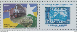 C 2926 Brazil Personalized Stamp Rondonia Train Map Star 2009 - Personnalisés