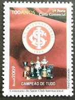 C 2910 Brazil Depersonalized Stamp Sport Club International Football 2009 - Sellos Personalizados