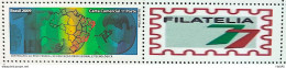 C 2899 Brazil Personalized Stamp Education Technology Science Map 2009 - Gepersonaliseerde Postzegels