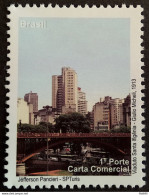 C 2889 Brazil Depersonalized Stamp Tourism Sao Paulo 2009 Santa Ifigenia Bridge - Personalisiert