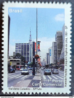 C 2886 Brazil Depersonalized Stamp Tourism Sao Paulo 2009 Avenida Paulista - Gepersonaliseerde Postzegels