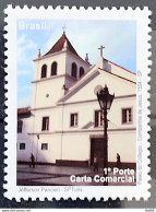 C 2885 Brazil Depersonalized Stamp Tourism Sao Paulo 2009 Patio Do Colegio Igreja Religion - Sellos Personalizados
