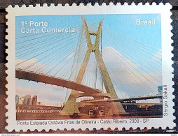 C 2884 Brazil Depersonalized Stamp Tourism Sao Paulo 2009 Bridge Architecture - Personalized Stamps