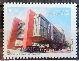 C 2882 Brazil Depersonalized Stamp Tourism Sao Paulo 2009 MASP Museum Art - Personnalisés