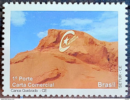 C 2872 Brazil Depersonalized Stamp Tourism Ceara 2009 Beach Canoa Quebrada - Personalisiert