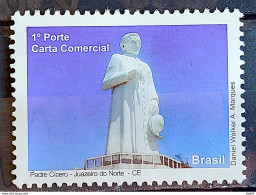 C 2867 Brazil Depersonalized Stamp Tourism Ceara 2009 Priest Cicero Religion - Personnalisés