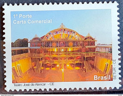 C 2864 Brazil Depersonalized Stamp Tourism Ceara 2009 Teatro Jose De Alencar - Gepersonaliseerde Postzegels