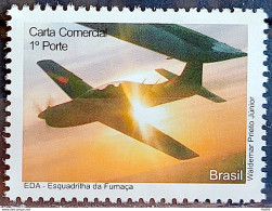 C 2817 Brazil Depersonalized Stamp Smoke Squadron Militar Airplane 2009 - Sellos Personalizados